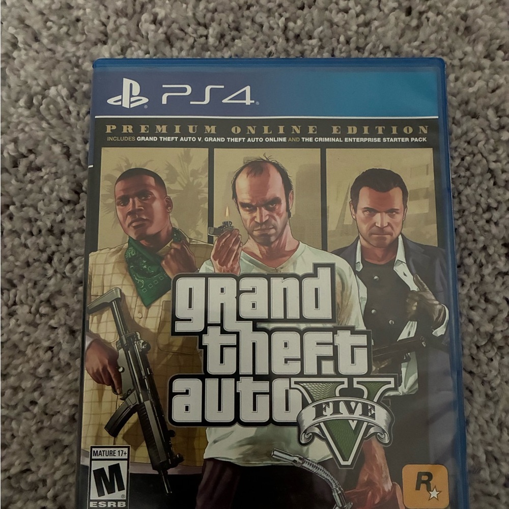 Grand Theft Auto V PS4 Game